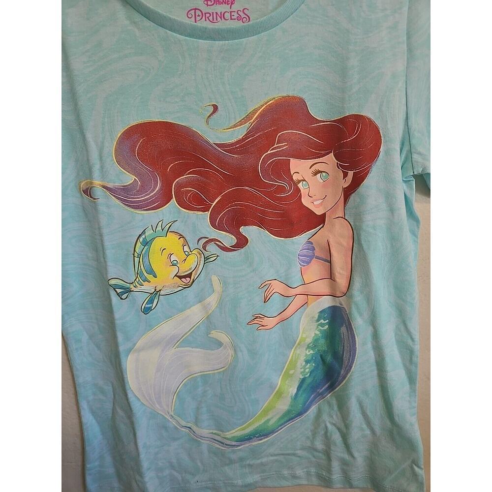 The Little Mermaid Carters Disney Tee Shirt Ariel - Picture 3 of 8